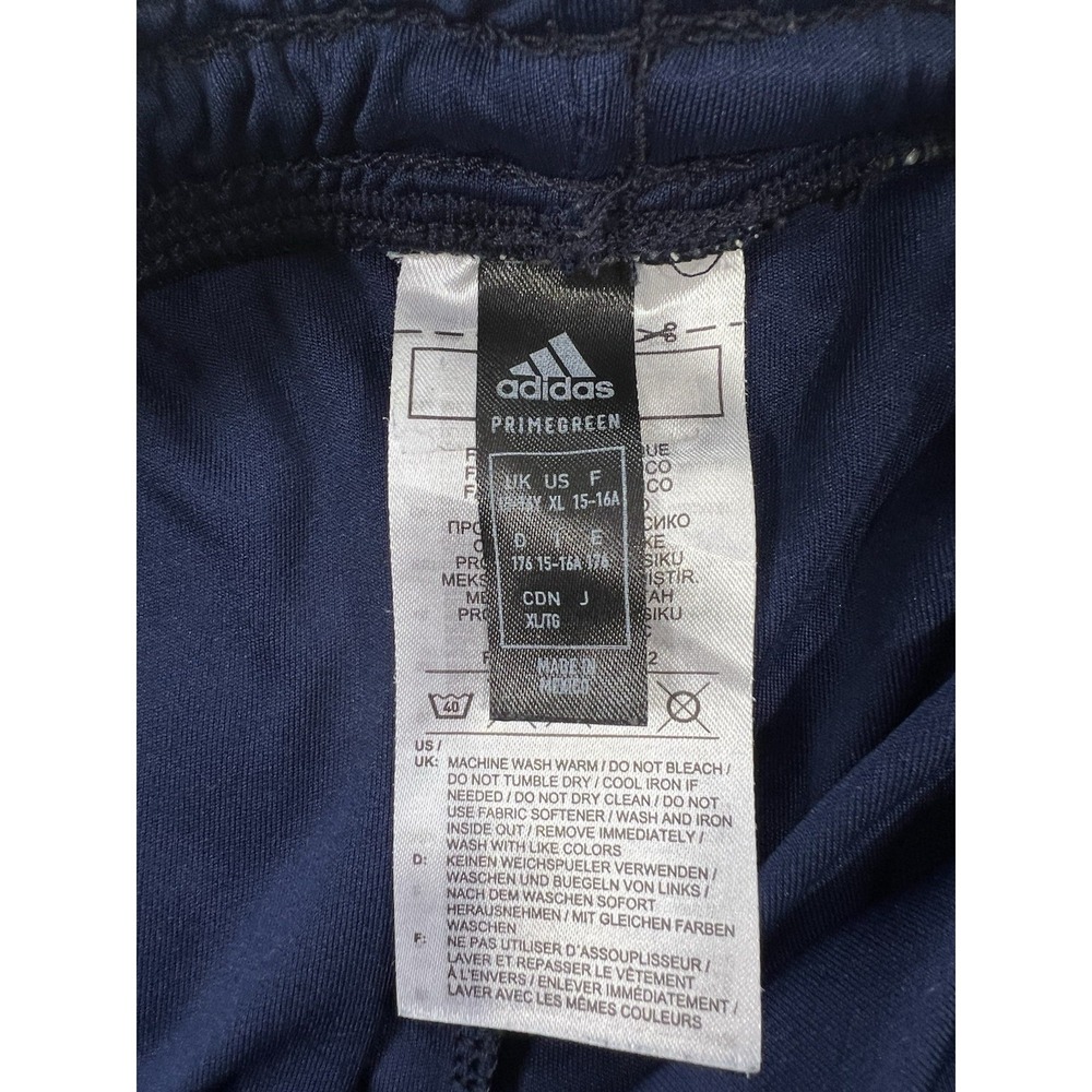 adidas Soccer Football Shorts Blue Youth XL - Picture 4 of 7